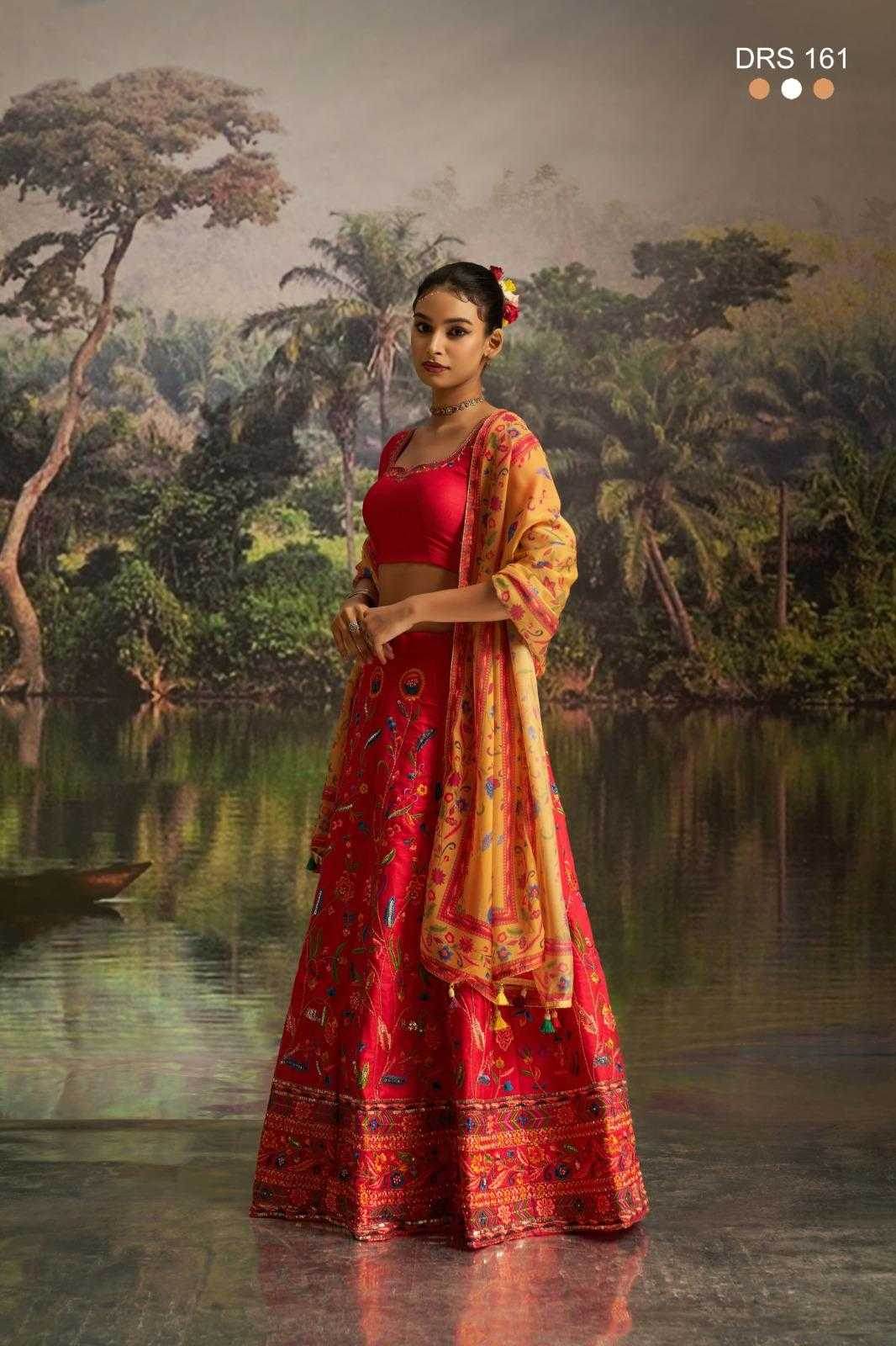 Zari Silk Zari Work Lehenga - MYLUXURY LANE ENTERPRISE